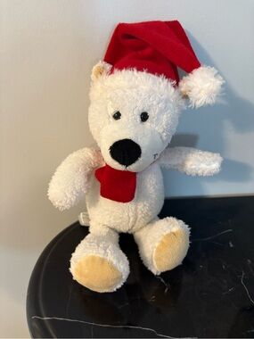 Kinder holiday plush bear NWT